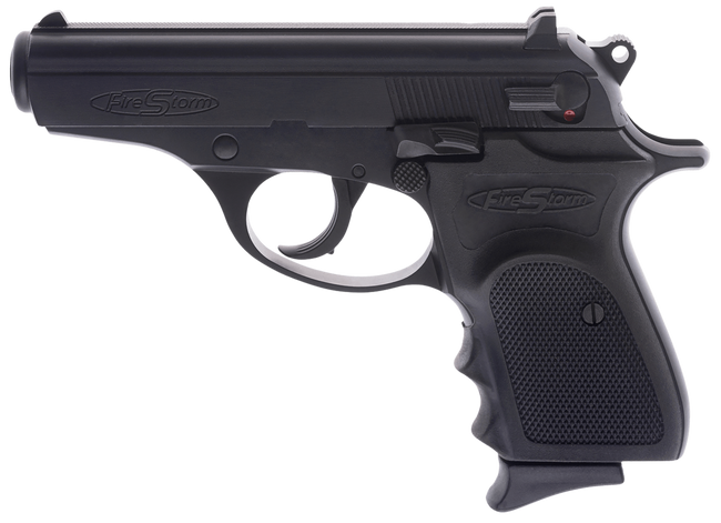 Bersa Firestorm 380ACP, 3.5in. Barrel, 7rd, CA Compliant - Black (FS380M)