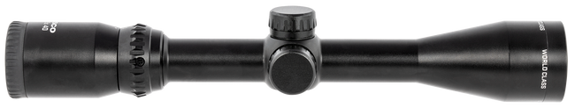Tasco World Class Riflescope Black 3-9x40 w/ Rings