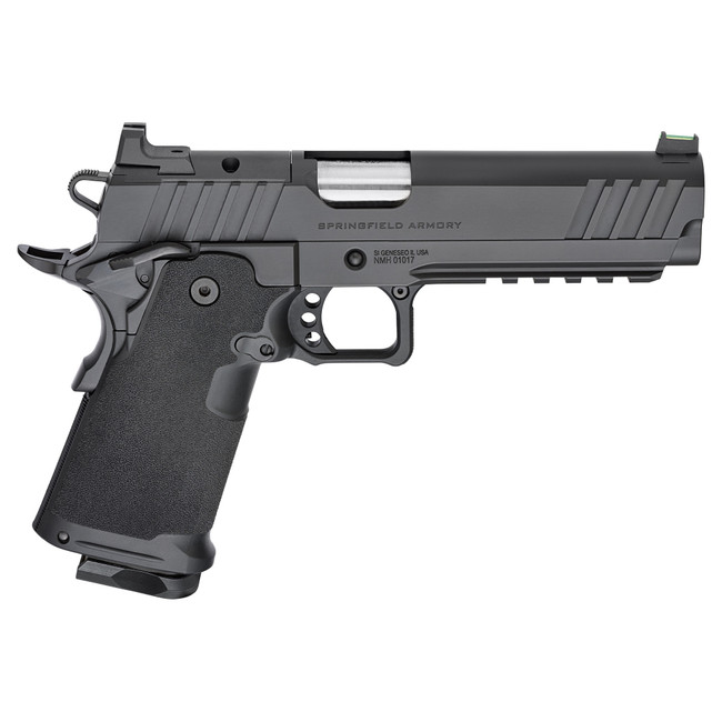 Springfield Armory PH9119AOSLC 1911 DS Prodigy 9mm 10+1 5" Black Cerakote Optic Ready/Serrated Carbon Steel Slide Black Cerakote Polymer Grip Ambidextrous - PH9119AOSLC - 706397972660