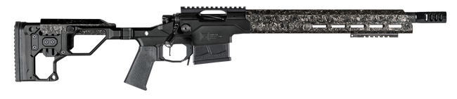 Christensen Arms 8010300101 Modern Precision  308 Win 20" Threaded Carbon Fiber Barrel 5+1, Black Nitride Finish, Black Anodized with Folding Stock, Polymer Grip