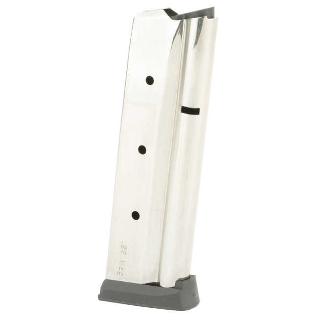 Rock Island Armory FG22MA 14rd 22 WMR Nickel Finish Magazine for 1911 - FG22MA - 812285021294