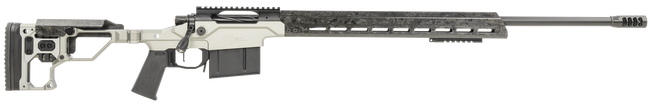 Christensen Arms 8010307400 Modern Precision  308 Win 16" Threaded Carbon Fiber Barrel 5+1, Black Nitride Finish, Tungsten Anodized Folding Stock, Polymer Grip