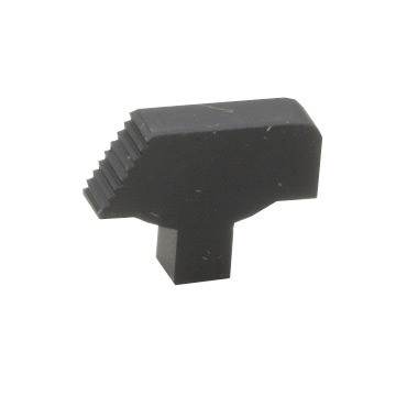 1911 FRONT SIGHT ONLY SERRATED RAMP PLAIN BLACK WIDE TENON