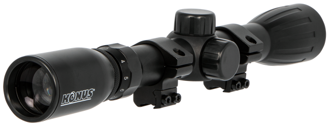 Konus Optics KonusFire 7351 3-9x32mm 1in Tube 30/30 Reticle Includes Mounting Rings
