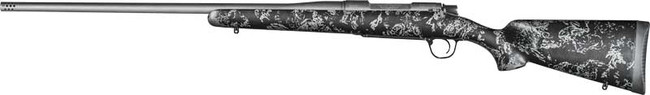 Christensen Arms 8010107800 Mesa FFT 7mm Rem Mag 3+1 22" Threaded Barrel, Tungsten Gray Cerakote, Black with Gray Webbing Stock - 8010107800 - 691328238208