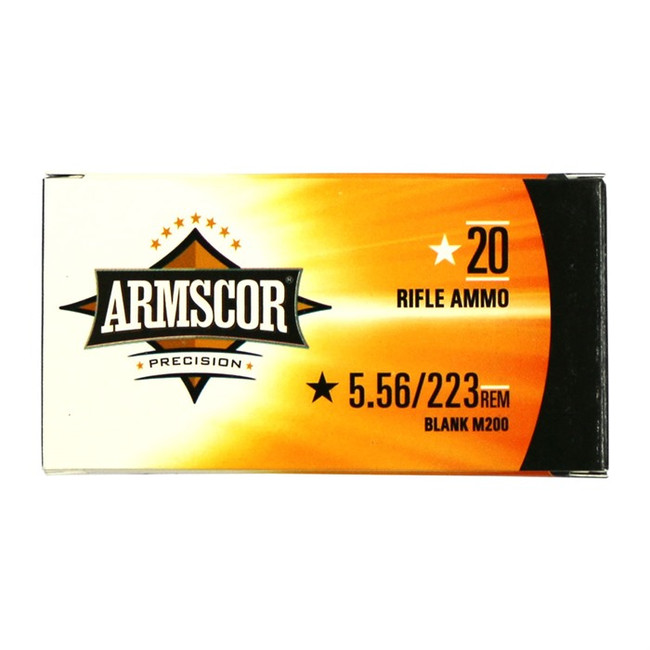 Armscor Precision 5.56MM Blank 1145 Feet Per Second 20 Rounds