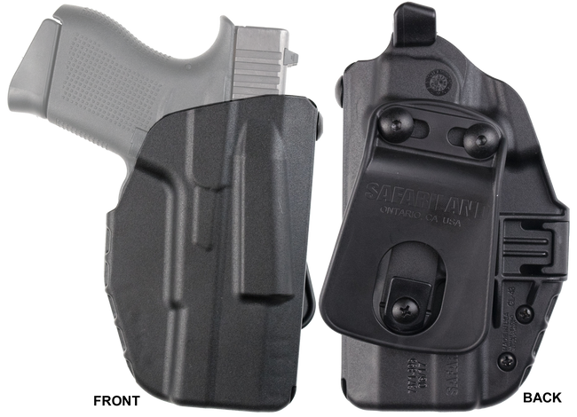 Safariland 737189518411 7371-7TS-ALS  OWB SafariSeven Compatible w/Glock 43, Paddle Mount Right Hand