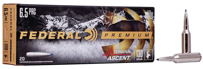 Federal Premium Terminal Ascent 6.5 Prc 130 Grain 20 Rounds