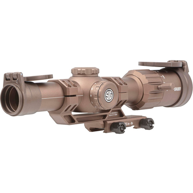 Sig Sauer Tango MSR Scope 1-6x24 Illuminated BDC Mount Coyote Tan