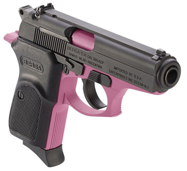 Bersa Thunder 380ACP, 3.5in. Barrel, 8rd - Pink (T380PNK8)