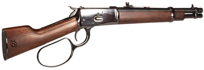 Heritage Mfg RH92044121 92 Ranch Hand 44 Mag 6rd 12" Black Oxide Steel Barrel & Receiver, Fixed Hardwood Stock