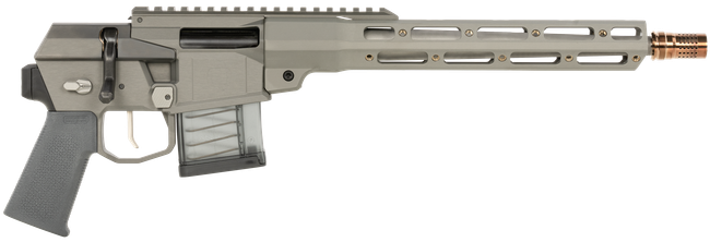 Q LLC Mini Fix PISTOL, 5.56 NATO, 12in. Barrel, 30rd, No Brace - Gray (MINIFIX55612INPISTOLNB)