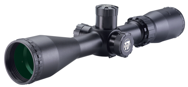 BSA Optics Sweet 17 3-12x40 Illuminated RGB Cross Reticle 1in Tube Scope