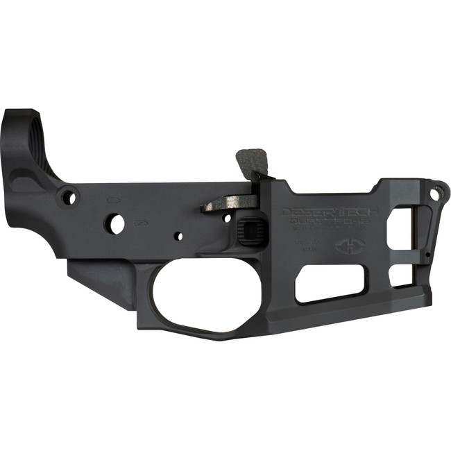 Desert Tech QTRLR15B53 Quattro-15  Multi-Caliber Black for AR-15 Includes Quad53 Magazine - QTRLR15B53 - 813865026784