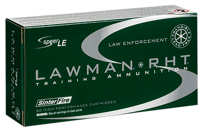 Speer Lawman 45 Acp SinterFire Frangible 155 Grain 50 Rounds