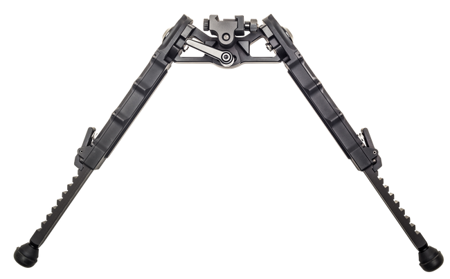 Accu-Tac HD500000 HD-50  Bipod 7"-10" Adjustment Black Hardcoat Anodized  6061-T6 Aluminum