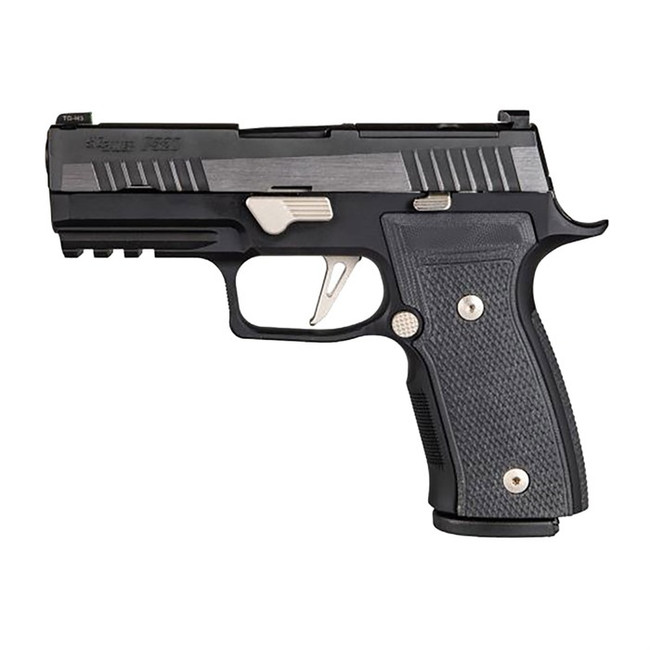 Sig Sauer P320 AXG Equinox 9mm 3.9in 17 Rounds Stainless Two-Tone Finish