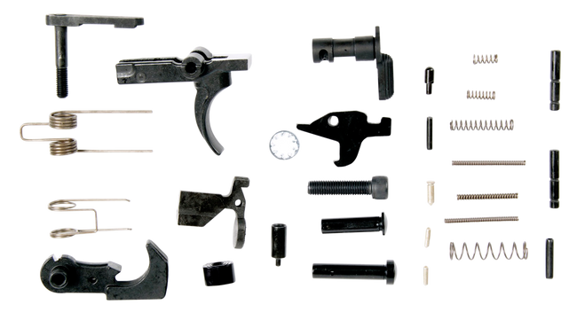 LBE Unlimited AR15LPK Lower Parts Kit  AR-15 Black