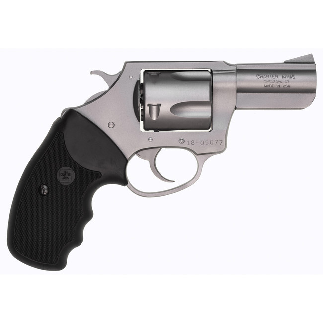 Charter Arms Bulldog Revolver 44 Spl. Stainless Full Grip Single 2.5 in. 5 rd. - 74420 - 678958744200