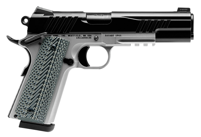 Savage 1911 Government 9mm 5 Inch 10 Rounds Two Tone with Rail