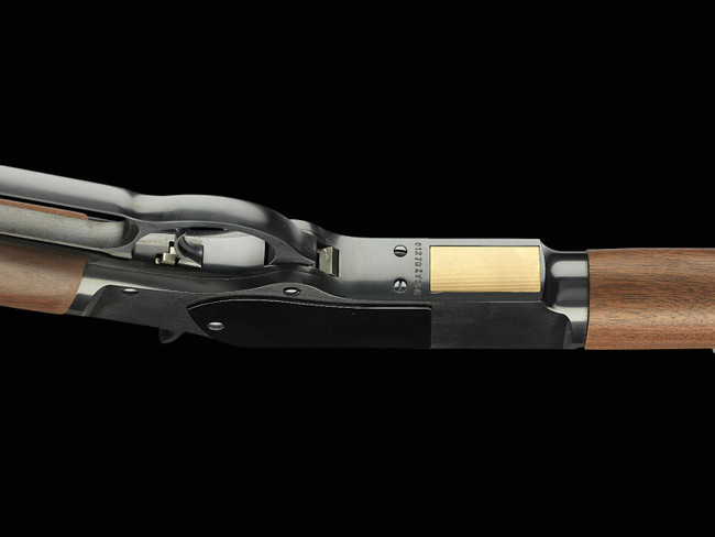 Winchester Guns 534200137 Model 1873 Short Rifle 38 Special, 357 Mag 10+1 Cap 20" Brushed Polish Blued Rec/Barrel Satin Oiled Walnut Fixed Straight Grip Stock Right Hand (Full Size) - 534200137 - 048702003226