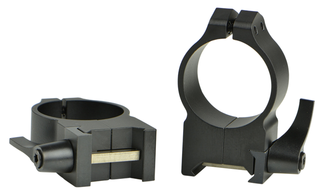 Warne Maxima Vertical Quick Detach 30mm High Scope Rings