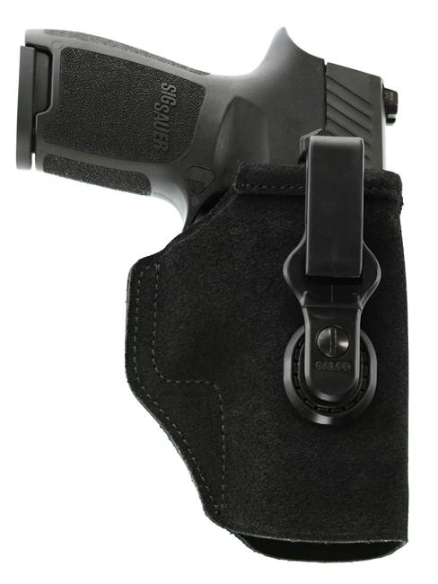 Galco TUC664B Tuck-N-Go 2.0 IWB Black Leather UniClip/Stealth Clip Fits Sig P938 Ambidextrous