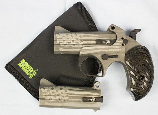 Bond Arms Old Glory 45 Colt (Long Colt), 3.5in. Barrel, 2rd - Gray (BAOG PACKAGE 1)