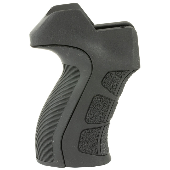 ATI Outdoors A5102342 X2 Pistol Grip Made of DuPont Zytel Polymer With Black Textured Finish for AR-15, AR-10, Ruger 22 Charger - A5102342 - 758152110503