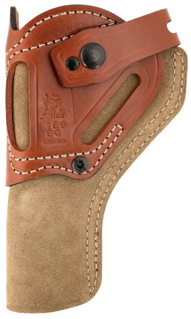 DeSantis Gunhide 189NJ9QZ0 Wild Hog  OWB Natural Leather Belt Fits Heritage Rough Rider and Ruger Wrangler Belt 1.75" Wide Ambidextrous