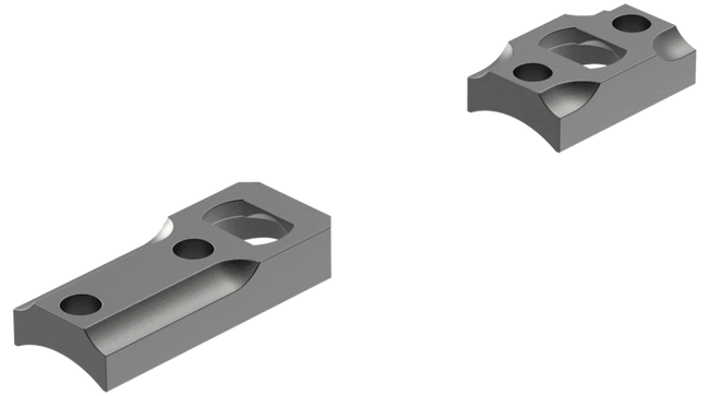 Leupold Dual Dovetail Base Set Matte Ruger American US Carbon Steel CNC Machined