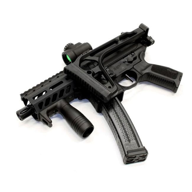 A3 Tactical Aluminum Vertical Foregrip with Hand Stop MLOK 2.75 AR-15