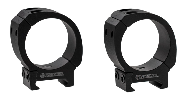 Wheeler Engineering Sporter Scope Rings 34mm Low Weaver Picatinny Compatibility