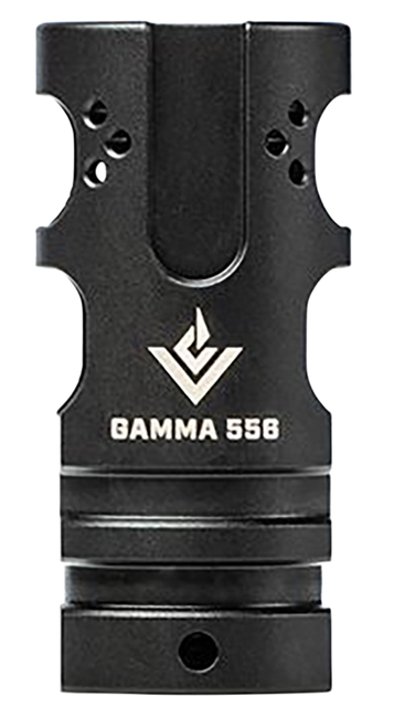 Aero Precision APVG200001A VG6 Gamma 5.56x45mm NATO 1/2"-28 tpi, Black Stainless Steel, 2 Port Brake