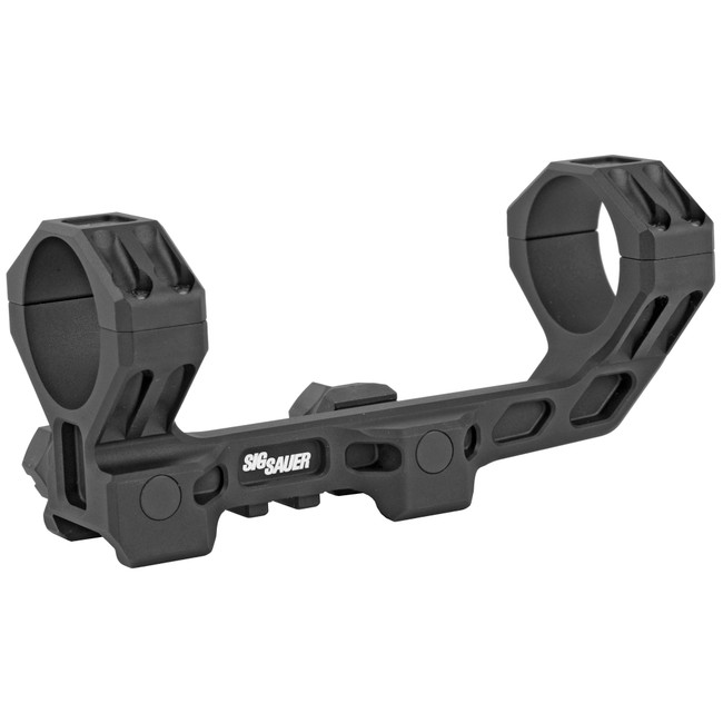 Sig Sauer Alpha3 30mm Scope Mount Ring Combo 0 Moa for 1913 Picatinny Rail - SOA30001 - 798681596898