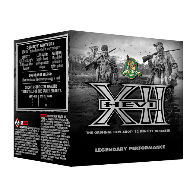 Hevi Shot Hevi-XII Shotgun Ammo 12 ga. 3 in. 1 1/8 oz. 2 Shot 25 rd. - HS51302 - 816383004272