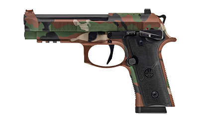 Beretta 92Xi SAO 9mm Luger 4.7in 10 Rounds Camo Cerakote - SPEC0731A10 - 082442989228