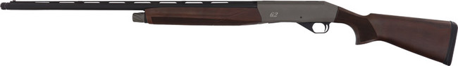 CZ-USA 06375 1012 G2 Full Size 12 Gauge Semi-Auto 3" 4+1 28" Matte Black Vent Rib Barrel, Gray Stainless Steel Drilled & Tapped Receiver, Fixed Turkish Walnut Stock, Right Hand - 06375 - 806703063751