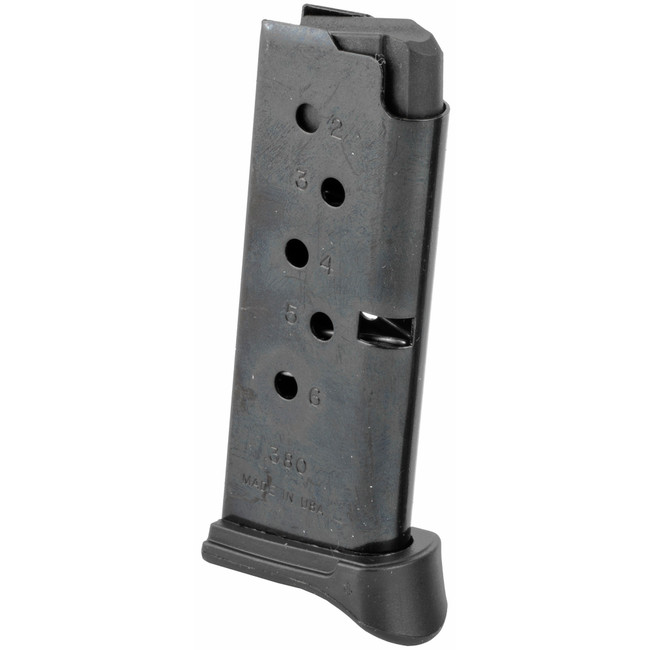 Ruger 90333 LCP  6rd 380 ACP Fits Ruger LCP/II Blued Steel - 90333 - 736676903337