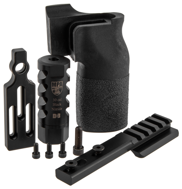 Masterpiece Arms 308PMR Muzzle Brake Vertical Grip V4 Mount for PMR