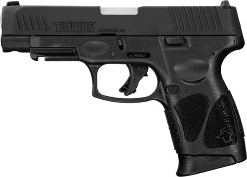 Taurus 1G3XLSR904110 G3XL  Compact Frame 9mm Luger 10+1 4" Matte Stainless Steel Barrel, Matte Black Tenifer Serrated Steel Slide, Black Polymer Frame w/Picatinny Rail, Black Polymer Grip - 1-G3XLSR9041-10 - 725327630487