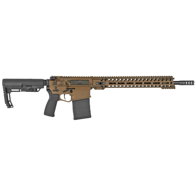 Patriot Ordnance Factory Revolution .308 Win 16.5in 20+1 Burnt Bronze Cerakote MFT BMS - 01582 - 847313015822