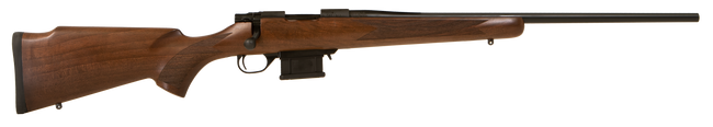 Howa HWH223 M1500 Mini Hunter 223 Rem 5+1 22" Blued Threaded Barrel, Blued Drilled & Tapped Steel Receiver, Walnut Fixed Stock,