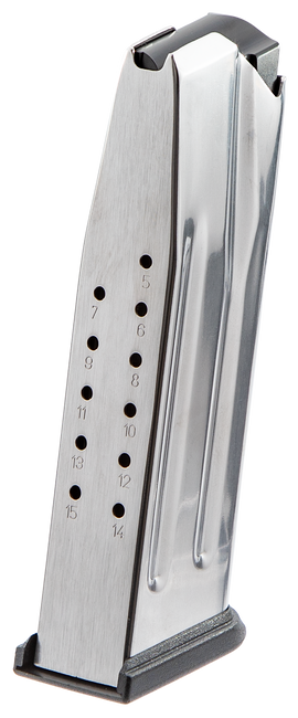 Springfield Armory XD-M 15rd 10mm Auto Stainless Steel Magazine for Springfield XDM