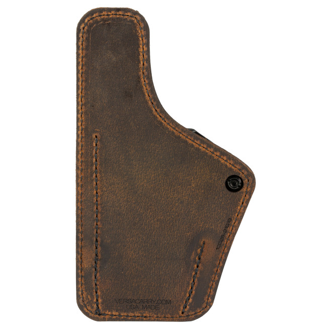 Versacarry 1CC2621G19 Compound Custom IWB Brown Polymer Belt Clip Fits Glock 19 Right Hand - 1CC2621G19 - 687408401877