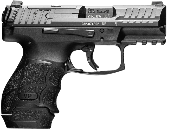 HK VP9 SK, 9mm Luger, 3.2in. Barrel, 15rd, Optic Ready - Black (81000811)