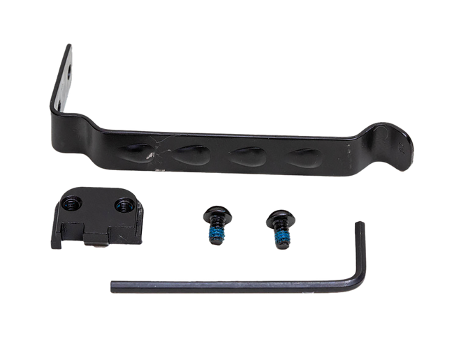 Techna Clip G42BRL Conceal Carry Gun Belt Clip Compatible w/Glock 42 Gen1-4, Belt Mount, Black Carbon Fiber