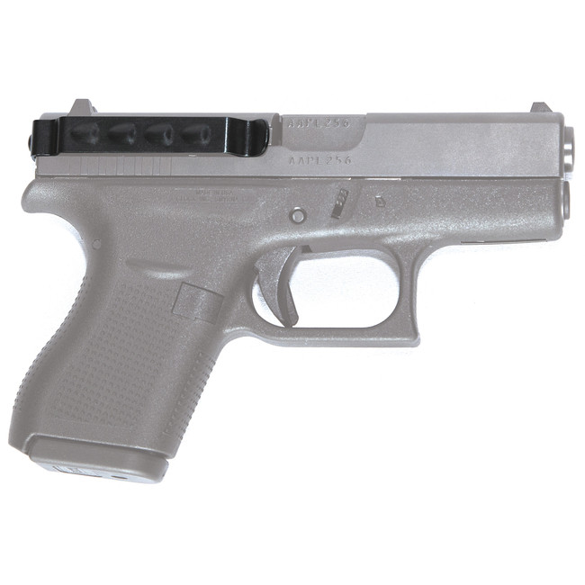 Techna Clip G42BRL Conceal Carry Gun Belt Clip Compatible w/Glock 42 Gen1-4, Belt Mount, Black Carbon Fiber - G42BRL - 853828006026