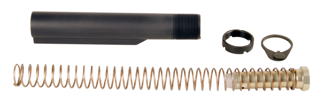 LBE Unlimited Milbufktcg Mil Spec Buffer Tube Kit AR15 6 Position Gray