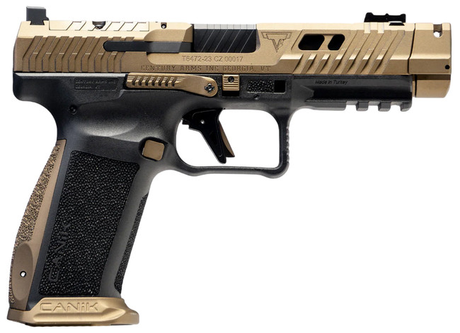 Canik TTI Combat 9mm Luger 4.6in 10 Round Bronze Slide Matte Finish - HG7864N - 787450911437